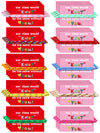100 Pieces Valentine Knot Bracelets with Card Neon Rope Woven Friendship Bracelets for Kids Adjustable Rope Bracelets Bulk for G