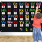 Craftstory 130 Pcs Alphabet Letters-Felt Flannel-Board For Toddlers Abc Learning Toys Uppercase Lowercase Flashcards Preschool S