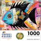 Cross & Glory 1000 Piece Jigsaw Puzzle - Angelfish Abstract, Large Size, Durable 1.8mm Cardboard, Challenging Brain Teaser