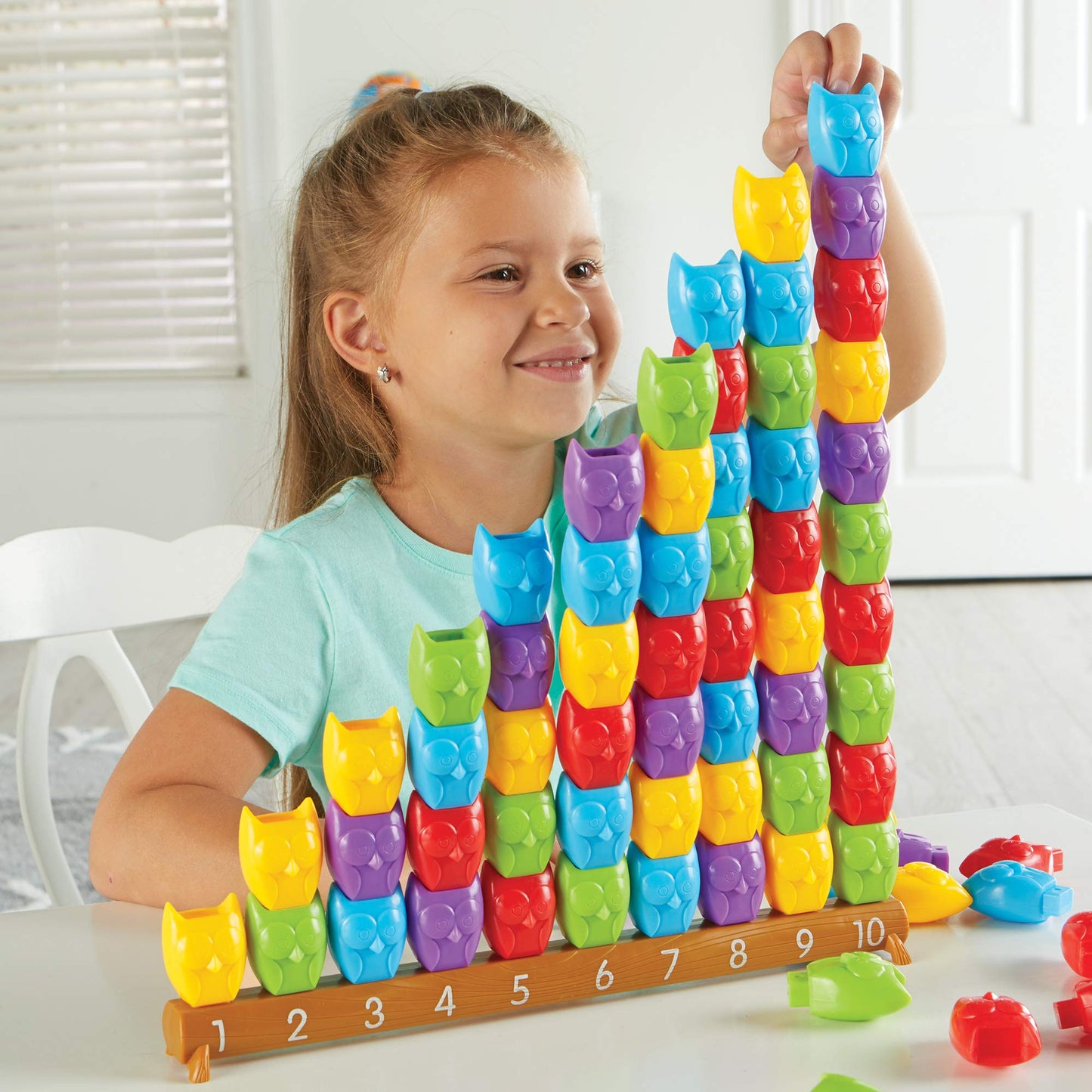 Learning Resources 1-10 Counting Owls Class Set, Counting, Sorting & Color Identification, Model:LER7752