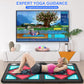 Haphom Dance Mat For Kids And Adults, Anti-Slip Wireless Electronic Dance Pad For Tv, Wrinkle-Free, Soft & Cozy Playmat For Exercise & Games, Smart Camera & 2 Controllers, Gift Idea(Classic Snowflake)