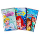 Set Of 15 Princess Play Packs Fun Party Favors Coloring Book Crayons Stickers Plus Loot Bags, Door Hanger