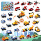 Custoduy 30 Packs Car Building Blocks Party Favors  Transformable Car Building Blocks Set
