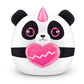 Rainbocorns Eggzania Mini Mania Panda Plush Toy - Soft Surprise Unboxing, Ideal for Girls, Model 9296B