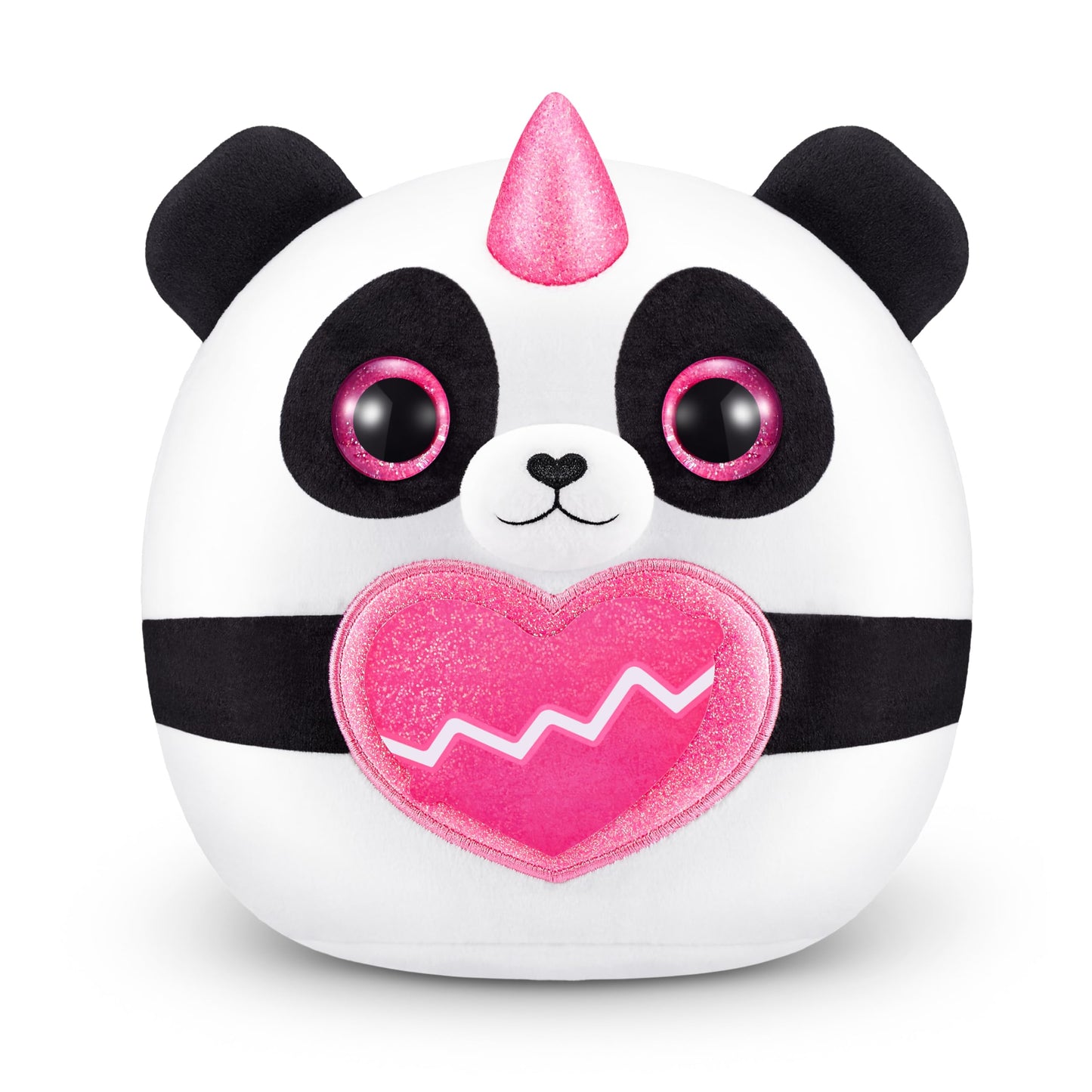 Rainbocorns Eggzania Mini Mania Panda Plush Toy - Soft Surprise Unboxing, Ideal for Girls, Model 9296B