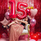 Red Number 5 Balloon 40 Inch, 5 Balloon Number, 5Th Birthday Decorations, Red Party Supplies For Boys Girls
