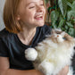 Chongker Weighted Stuffed Animals - Realistic Cat Stuffed Animal Soft and Cuddly Plush with Realistic Details for Kids and Cat Lovers 3LB