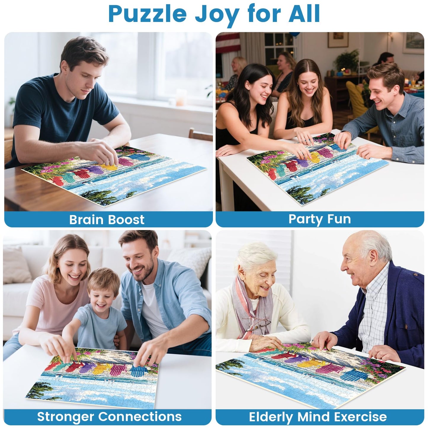 500 Piece Puzzle for mature-themed Hawaiian Beach Rainbow Chair Puzzle for Kids Teen mature-themeds Recycled Paper Fun Cool Summer Jigsaw Puzzle 500 Piece Challenging Family Game Gift for Friends Men Women 20.5*15In