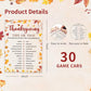 Bltgh Thanksgiving This or That Game Cards Fall Party Activity for Family Friends and Teens  Autumn Holiday Gathering Icebreaker  5x7 Inch