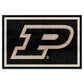 FANMATS 16832 Team Color 59.5x88 Purdue P Rug