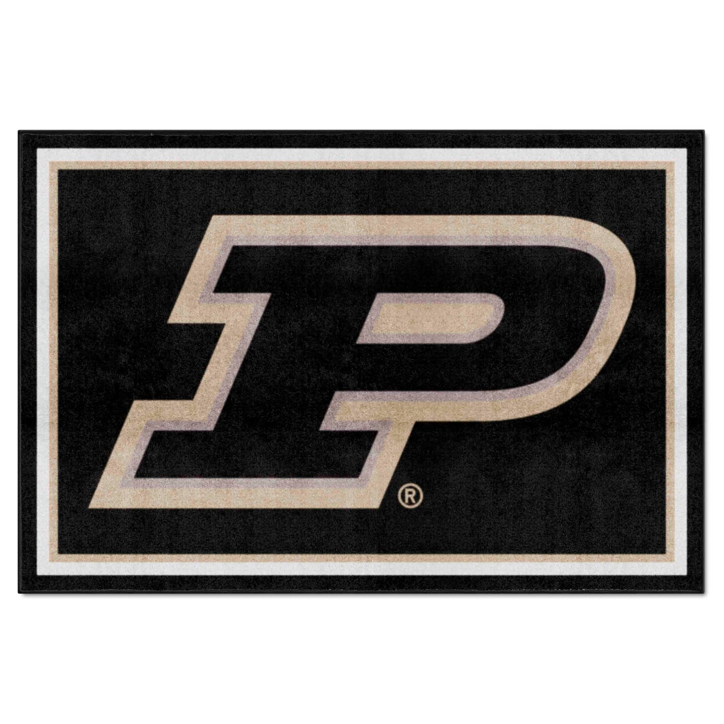 FANMATS 16832 Team Color 59.5x88 Purdue P Rug