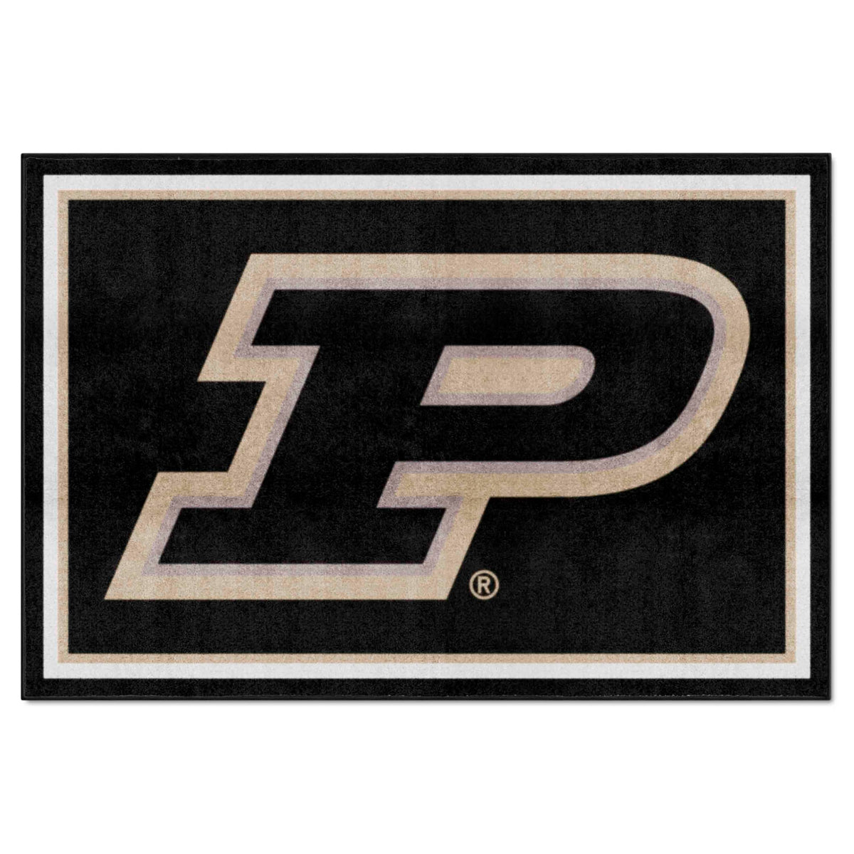 FANMATS 16832 Team Color 59.5x88 Purdue P Rug