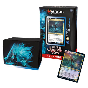 Magic: The Gathering Innistrad: Crimson Vow Commander Deck – Spirit Squadron, Multicolor, C91000000, White-Blue