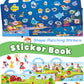 Walenced Reusable Sticker Book For Toddlers 2-4 Years, 3 Sets Stickers For Kids, Toddler Sticker Book Ages 1-3, 113 Pcs Toddler