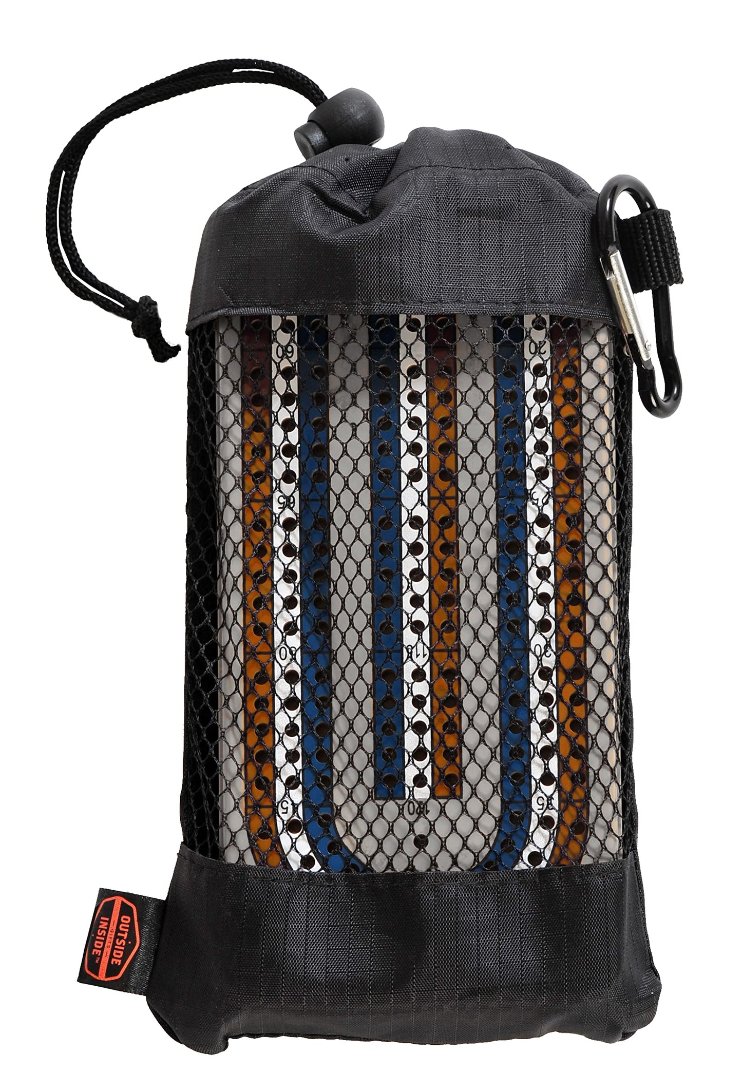 Outside Inside Backpack Cribbage Game, Lightweight & Foldable, 12.75" x 3.15", Gray, Model 99966
