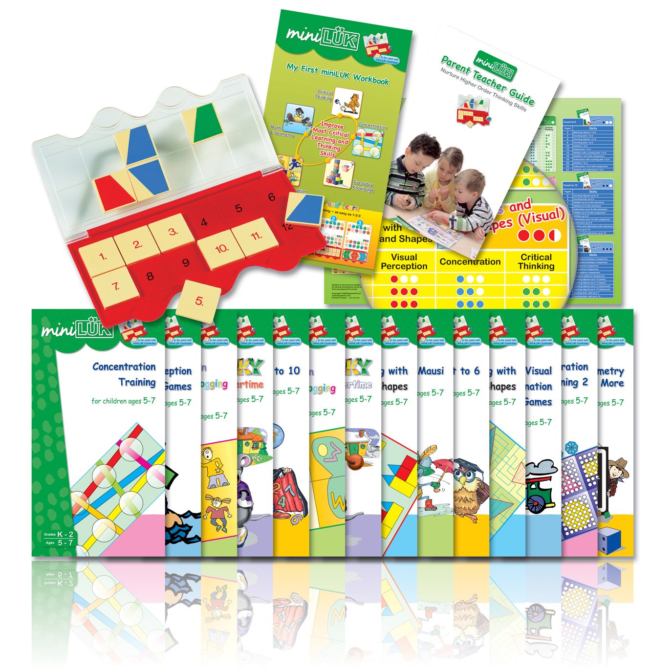 miniLUK Brain Challenger Complete Set