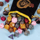 CiaraQ DND Polyhedral Dice Set (42pcs) with A Gold Pattern Drawstring Bag for Dungeons and Dragons RPG MTG Table Games. 6 Sets H
