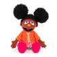 GUND Gabrielle Plush Doll - Colorful Pink/Orange, 13" Premium Plush for Ages 1 & Up, Model 6066823