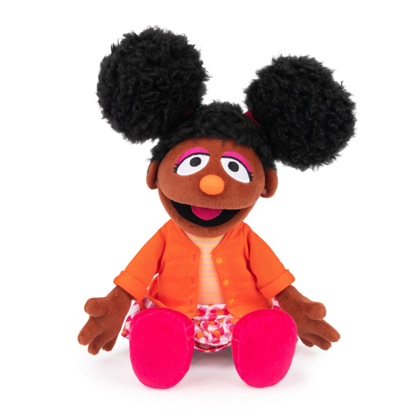 GUND Gabrielle Plush Doll - Colorful Pink/Orange, 13" Premium Plush for Ages 1 & Up, Model 6066823