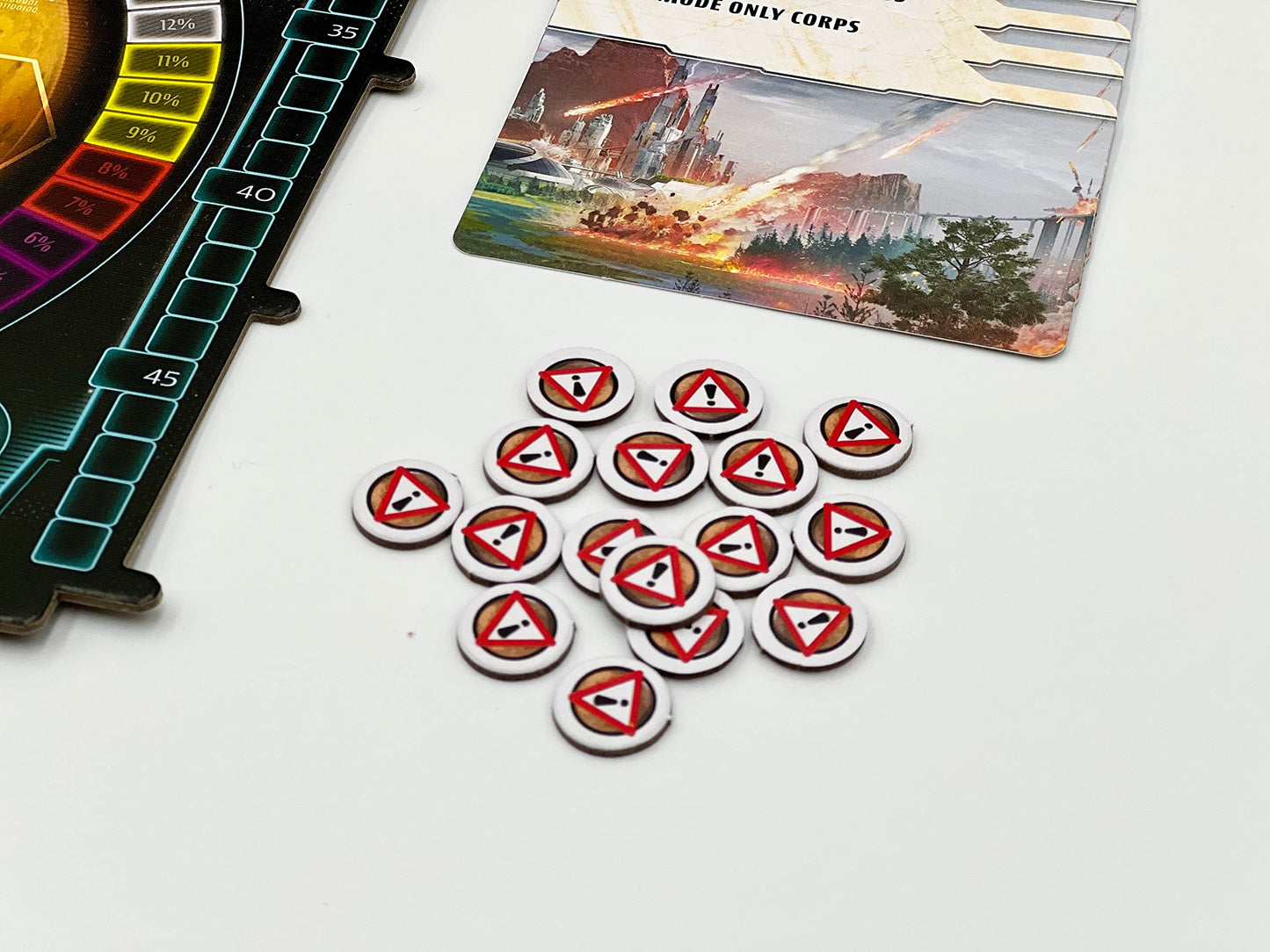 Terraforming Mars Ares Expedition: Crisis By Stronghold Games, Cooperative Board Game Expansion