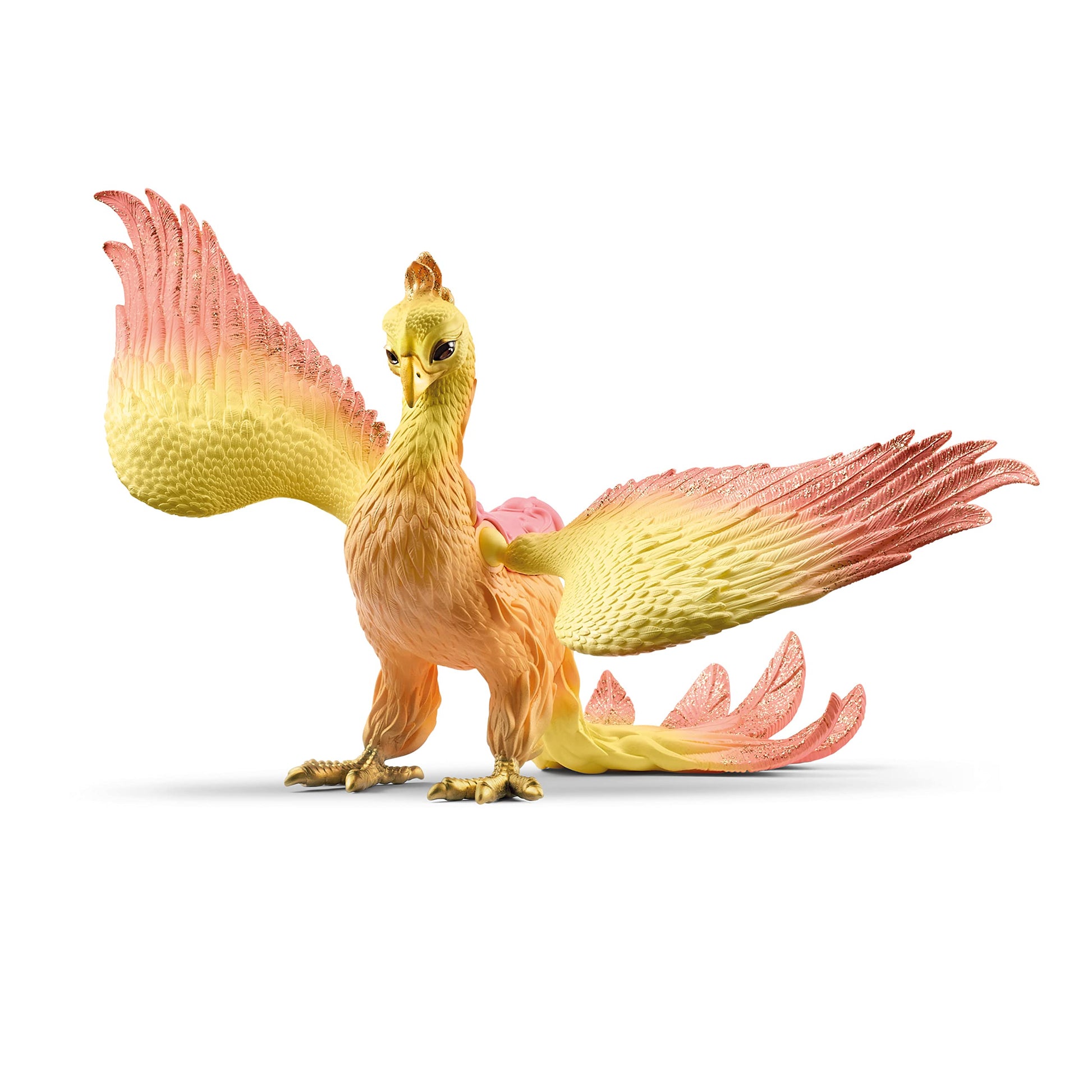 Schleich Bayala Phoenix Mythical Fantasy Action Figure - Kids Imagination Realistic Dragon Creature with Movable Wings for Girls