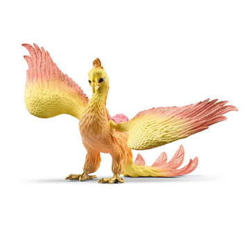 Schleich Bayala Phoenix Mythical Fantasy Action Figure - Kids Imagination Realistic Dragon Creature with Movable Wings for Girls