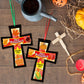 Chiisong 24 Sets Fall Blessings Crafts Kit DIY Tissue Paper Sign Crafts for Back to School Fall Harvest Thanksgiving Religious C