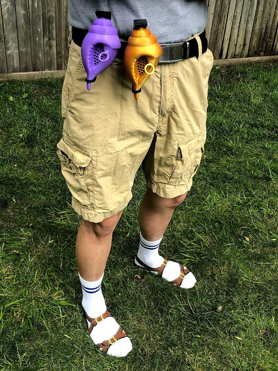 Munnygrubbers - Mystic Conch Shell - Non-Canon Parody Of Magic Conch Shell - Ask A Yes Or No Question And Pull String - Fortune Telling - Decision Making - (Holster Only)
