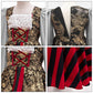 Adreit Girls Pirate Costume Buccaneer Princess Dress Up For Kids With Accessories Halloween Cosplay Party Outfit