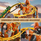 INSOON Western Roller Coaster Building Set  Rollercoaster Building Toy with Mine Train  Lifting Chain Drive  Carriage  1270PCS Mining Coaster Model Playset Gift for mature-themeds Teens Kids Boys Girls 10-12+