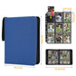 GERMUN 9 Pocket Card Binder  enhanced Zip Trading Card Binder  720 Double Sided Pocket PU Card Collection Binder  Collector Card Album  Card Folder for MTG  TCG  Sports Cards  Game Cards (Blue1)
