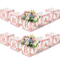 Jetec 10 Piece 7X 7X 7 Inch Baby Shower Centerpiece Boxes Baby Shower Party Decorations Table Display With Letters Gender Reveal Party Favor Block Holder(Floral Style)