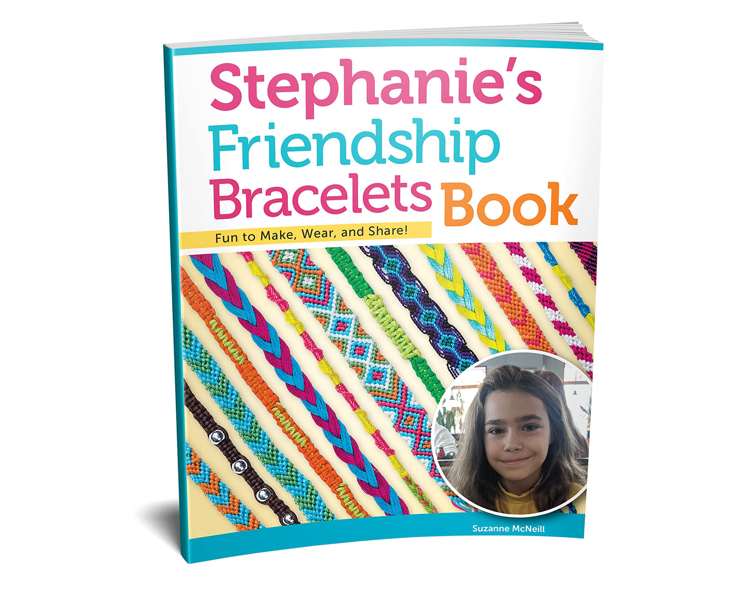 Friendship Bracelets 101 - Customized (Design Originals) Provide a Name and Photo to Personalize The Cover - Knotted Embroidery 