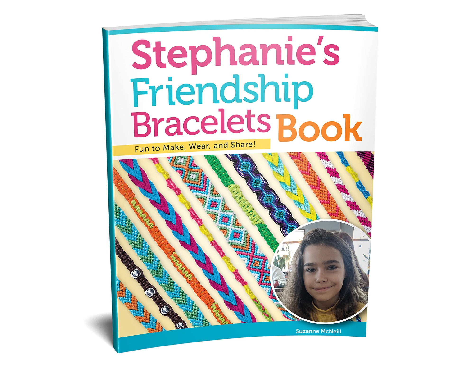 Friendship Bracelets 101 - Customized (Design Originals) Provide a Name and Photo to Personalize The Cover - Knotted Embroidery 