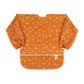Bumkins Sleeved Smock, Toddler Reusable Waterproof Bib For Girls And Boys Ages 3-5 Years, Long Sleeve Childrens, Kids Paint Apron, Arts, Crafts And Play With Pocket, Soft Fabric, Boho Orange