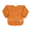 Bumkins Sleeved Smock, Toddler Reusable Waterproof Bib For Girls And Boys Ages 3-5 Years, Long Sleeve Childrens, Kids Paint Apron, Arts, Crafts And Play With Pocket, Soft Fabric, Boho Orange