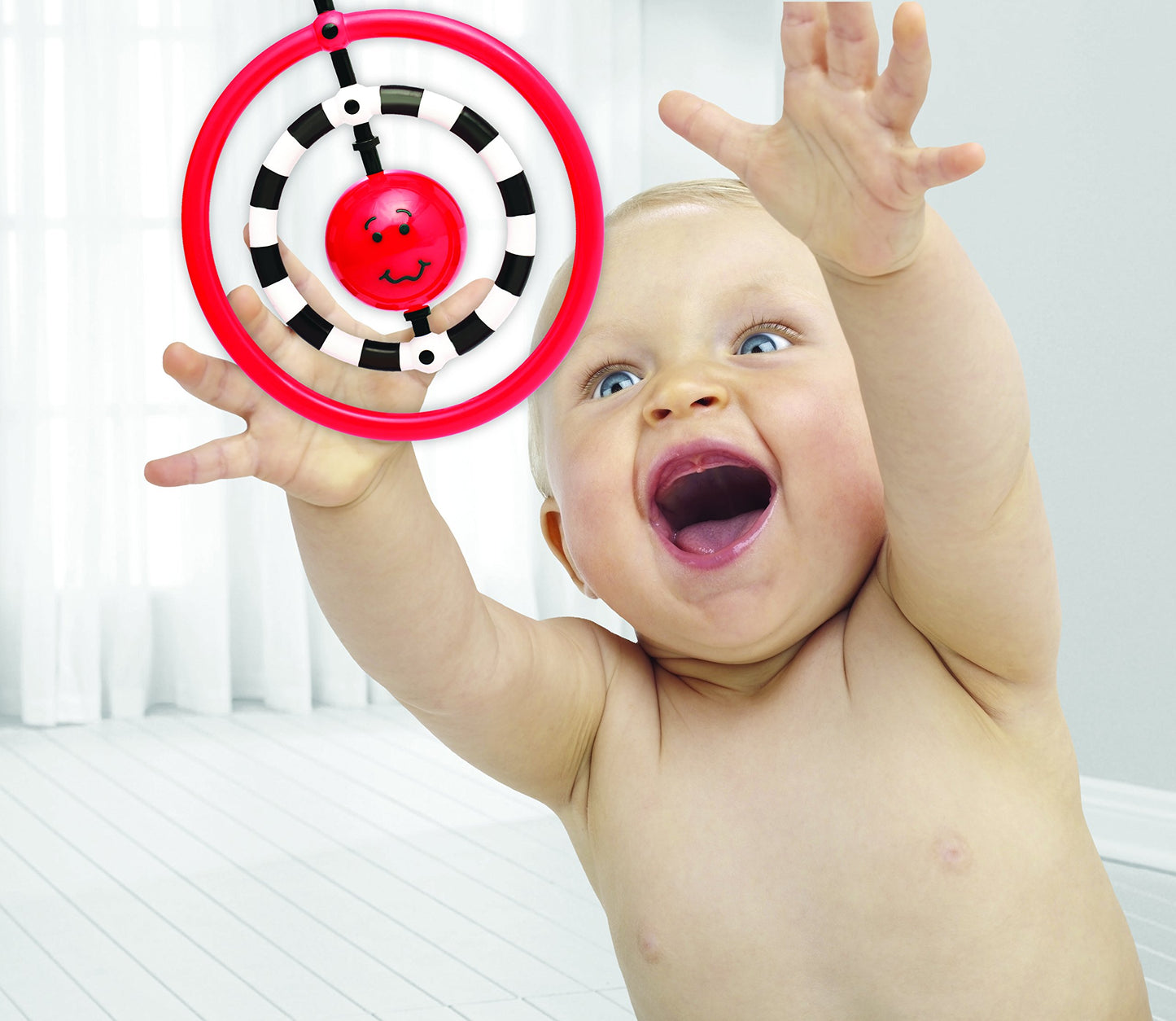 Smartnoggin Nogginrings Reaching & Grasping Play Toy - Encourages Baby’S Developmental Milestones Through Play - Sensory Toy For Babies, Ages 0-12 Months