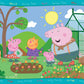 Ravensburger Peppa Pig Four Seasons 4 In Box (12, 16, 20, 24 Pieces) Jigsaw Puzzles For Kids Age 3 Years Up