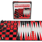 Classic Games - Chess/Checkers/Backgammon - Versatile Set Of 2 Player Strategy Games By Goliath