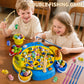ORANGE OCEAN 66 PCS Magnetic Fishing Game for Kids, 360° Rotation, Plastic, Ideal Birthday Gift for Ages 3-8