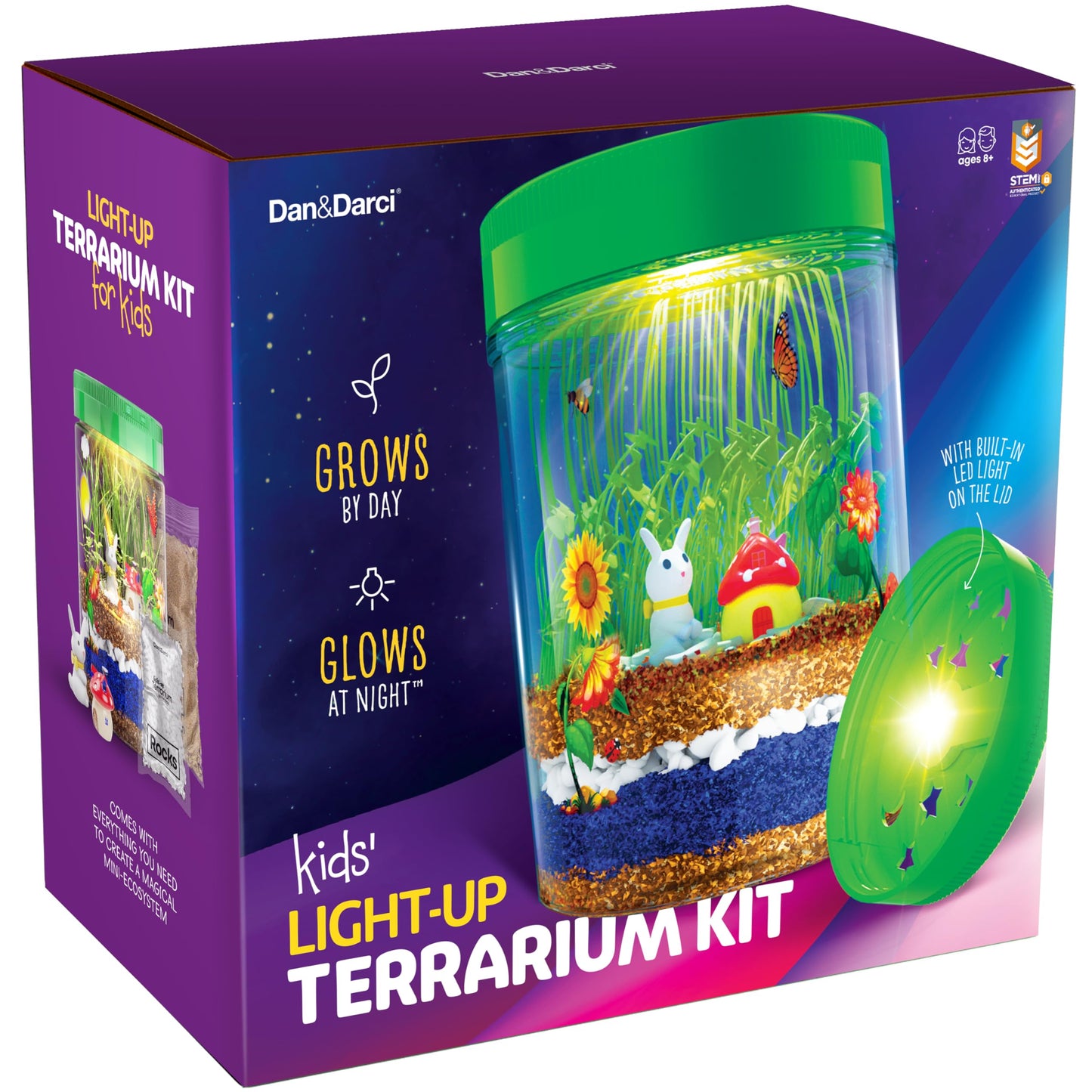 Light-Up Terrarium Kit for Kids (Old Version)