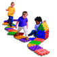 Careplay Oversized Waffle Blocks - 32 Piece Set, Connecting Building Blocks For Kids, Lightweight 12X12 Inch Design, Molded Polyethylene Plastic, Easy To For Kids To Hold, 10 Year Warranty