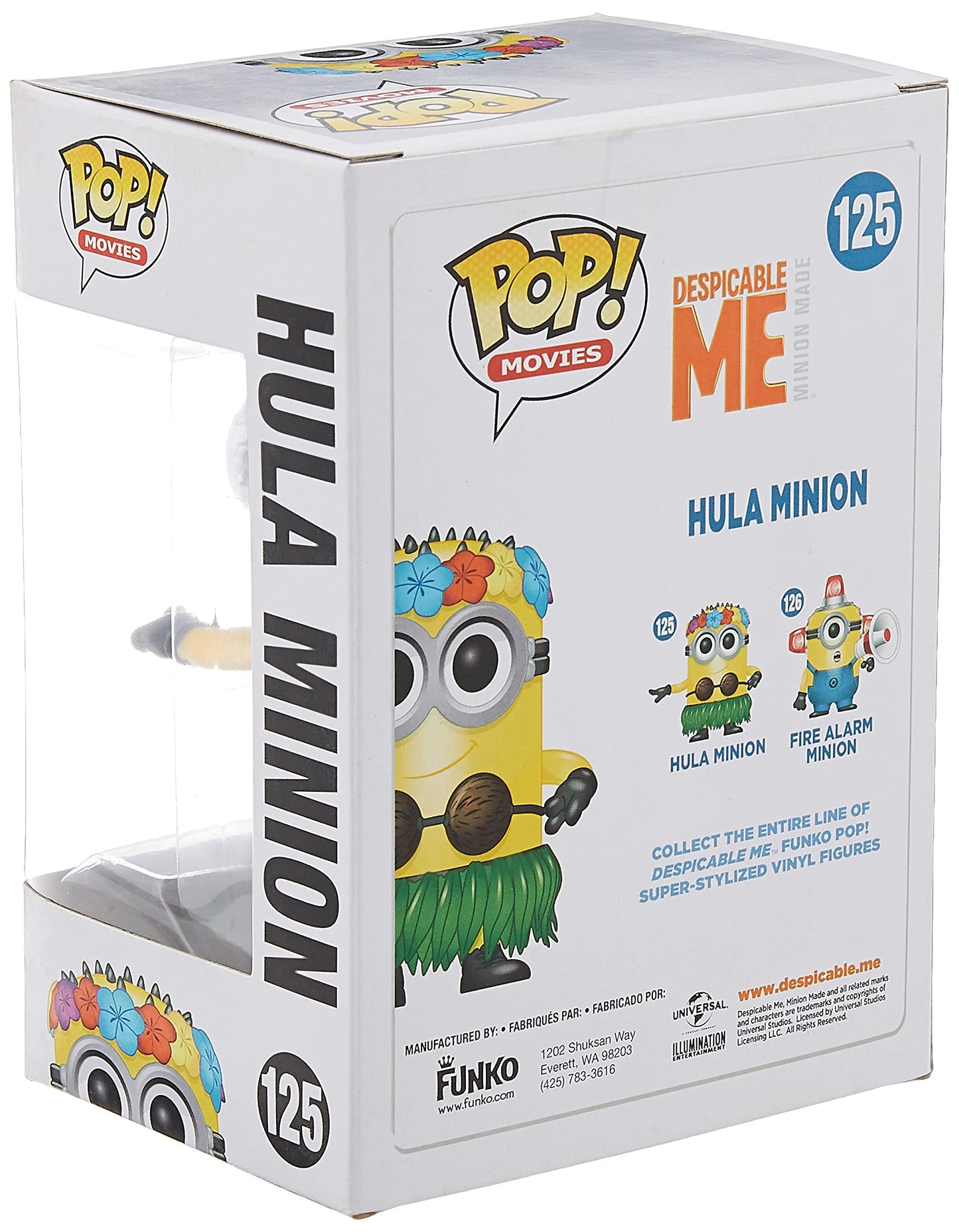 Funko Pop Movies: Despicable Me 2 - Hula Minion