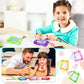 72 Pieces Mini Magnetic Drawing Board for Kids, Backpack Keychain Clip Drawing Boards Erasable Doodle Board Sketch Pad for Kids