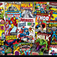 Buffalo Games - Marvel - Comic Book Collage - 1000 Piece Jigsaw Puzzle For Adults -Challenging Puzzle Perfect For Game Nights - Finished Size Is 26.75 X 19.75