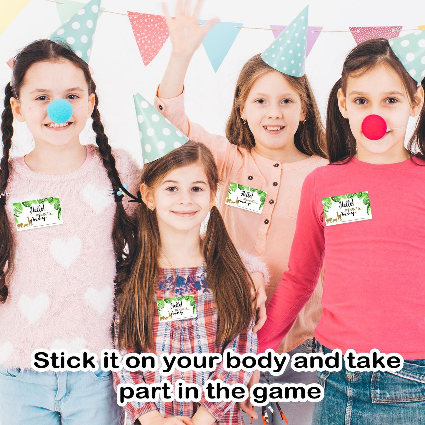 What'S Your Wild Animal Name Game - Wild Animal Birthday Party Game,Girl And Boy Birthday Supplies, Activity, Decorations(1 Wild
