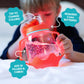 Glo Pals Sensory Play Pack Bundle With Sensory Play Jar, Green Pippa Light-Up Cubes, & Fun Fillers (Barnyard Blast)