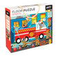 Petit Collage Floor Puzzle, Firefighters, 24-Pieces – Large Puzzle For Kids, Completed Firefighter Puzzle Measures 18” X 24” – Makes A Great Gift Idea For Ages 3+