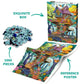 Fantasy Magic Treehouse Puzzles For Adults 1000 Piece, Funny Nature Tree Jigsaw Puzzle, Colorful Plant Flower Puzzle