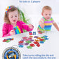 Coogam Wooden Magnetic Fishing Game for Toddlers, Fine Motor Skills, Medium, Colorful, Educational Gift for Ages 3-5